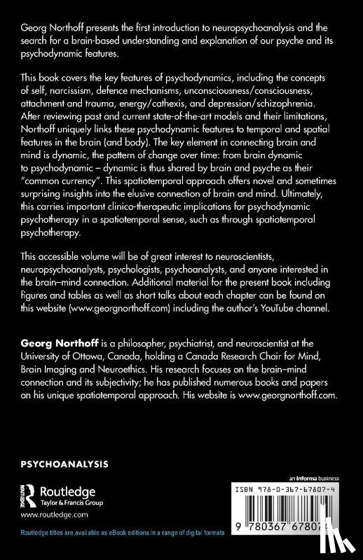 Northoff, Georg (University of Ottowa - Neuropsychoanalysis