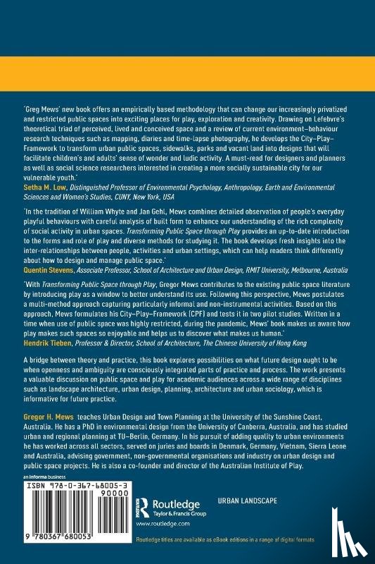 Mews, Gregor - Transforming Public Space through Play