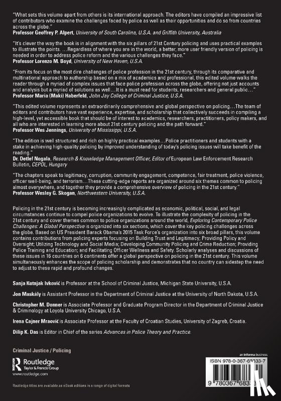  - Exploring Contemporary Police Challenges