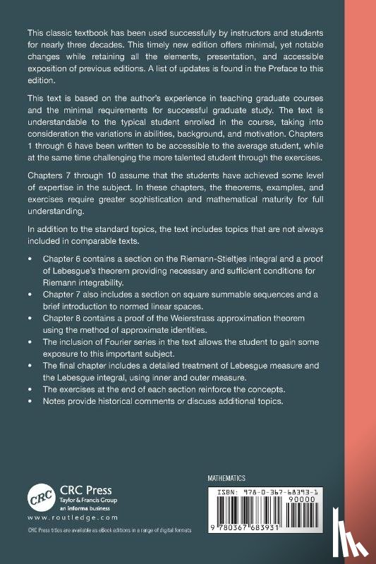 Stoll, Manfred - Introduction to Real Analysis