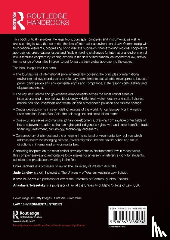  - Routledge Handbook of International Environmental Law