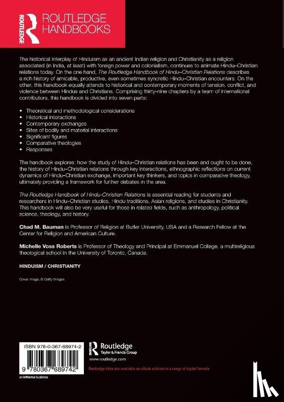  - The Routledge Handbook of Hindu-Christian Relations