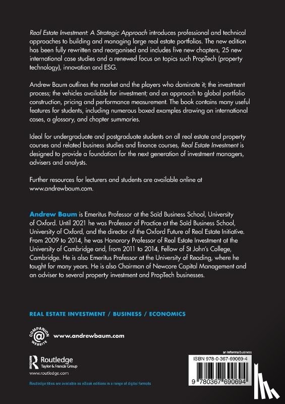 Baum, Andrew (University of Oxford - Real Estate Investment