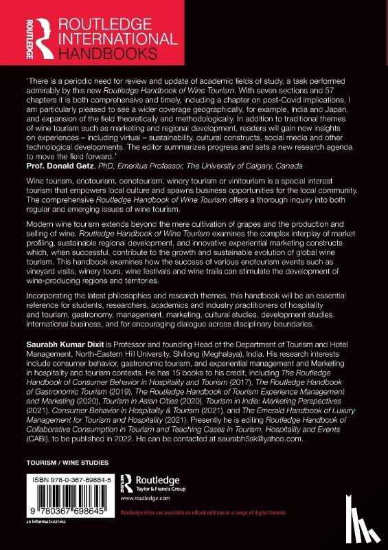  - Routledge Handbook of Wine Tourism
