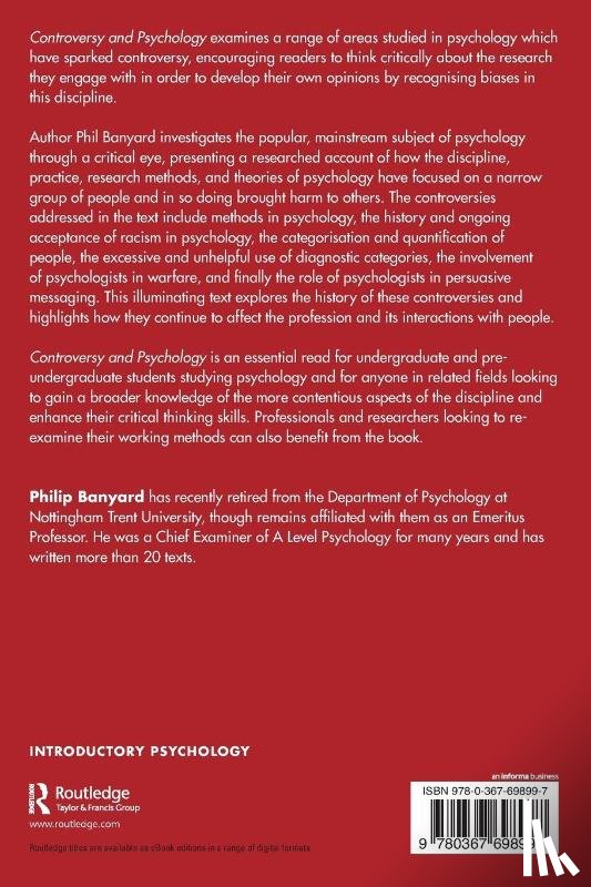 Banyard, Philip - Controversy and Psychology