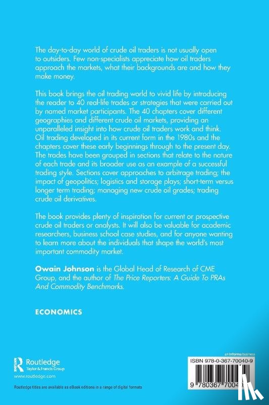 Johnson, Owain (Dubai Mercantile Exchange - 40 Classic Crude Oil Trades