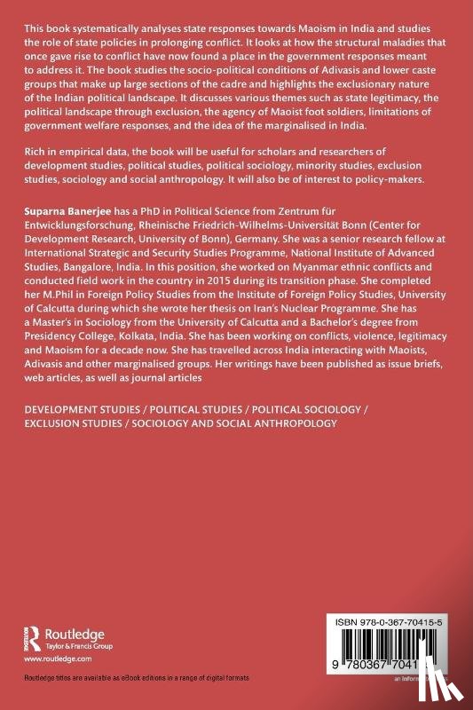 Banerjee, Suparna (University of Bonn - Maoists and Government Welfare