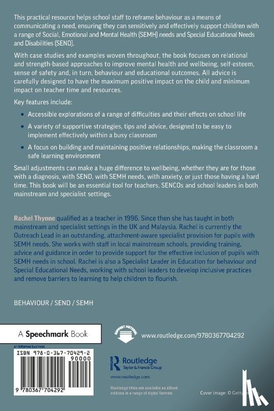 Thynne, Rachel - Behaviour Barriers and Beyond