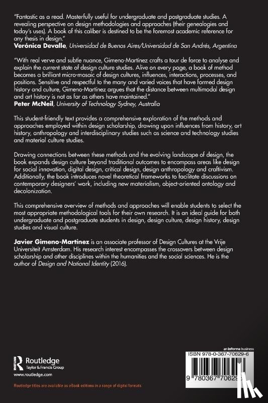 Gimeno-Martinez, Javier - Design History and Culture