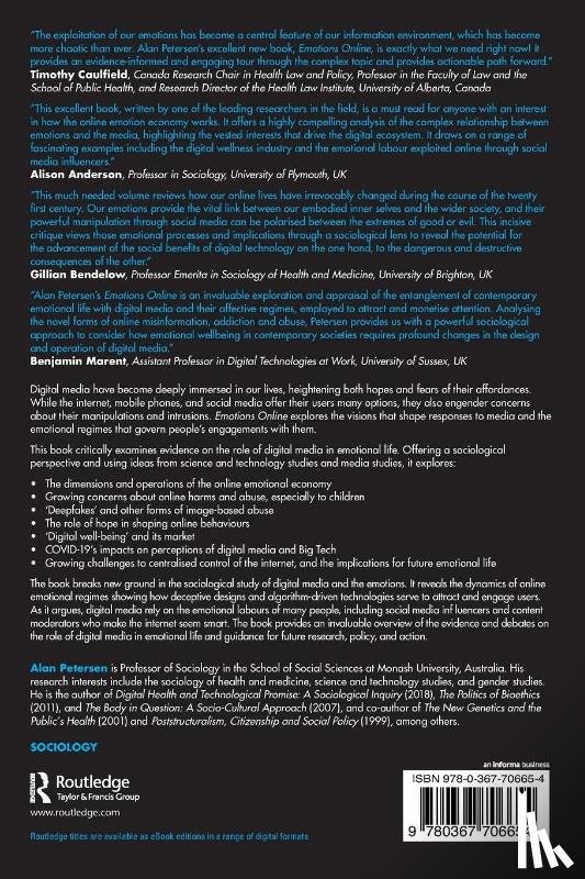 Petersen, Alan (Monash University - Emotions Online