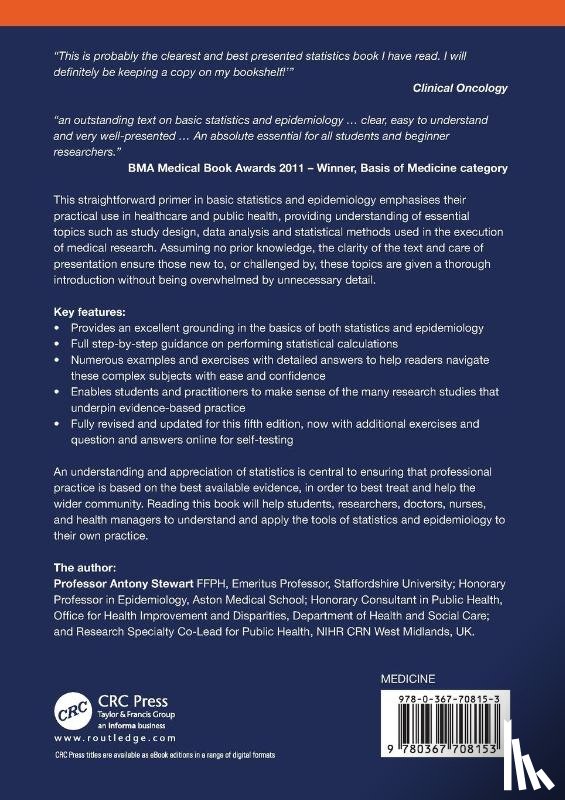 Stewart, Antony (Staffordshire University) - Basic Statistics and Epidemiology