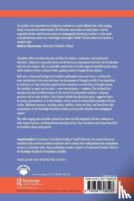 Lambert, Joseph - Translation Ethics