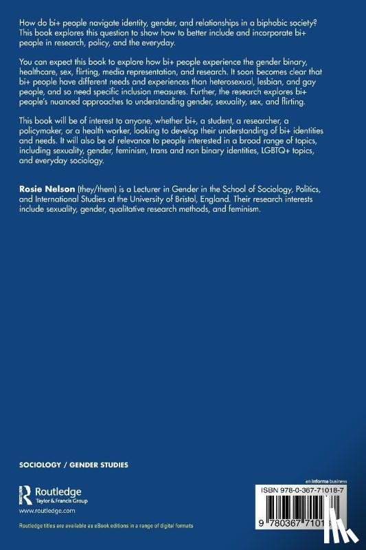 Nelson, Rosie (University of Bristol - Making Space for Bi+ Identities