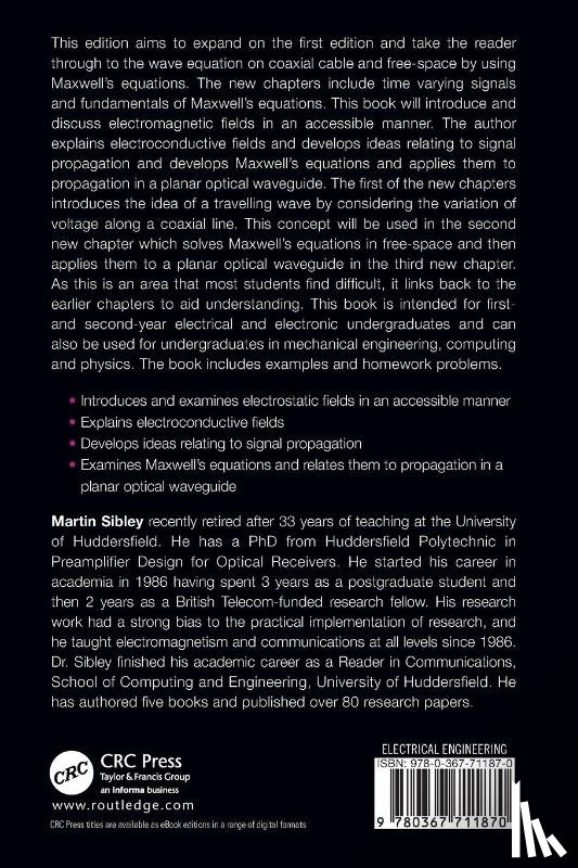 Sibley, Martin J N (University of Huddersfield - Introduction to Electromagnetism