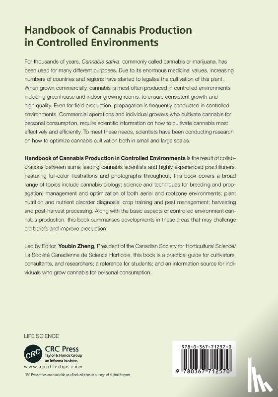  - Handbook of Cannabis Production in Controlled Environments