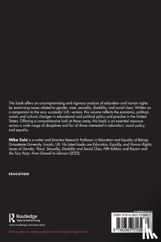  - Equality, Education, and Human Rights in the United States