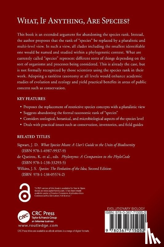 Mishler, Brent D. - What, if anything, are species?