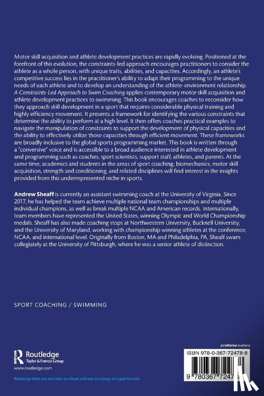 Sheaff, Andrew - A Constraints-Led Approach to Swim Coaching