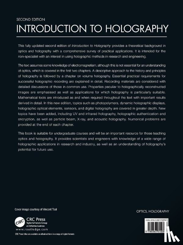 Toal, Vincent (Technological University Dublin) - Introduction to Holography