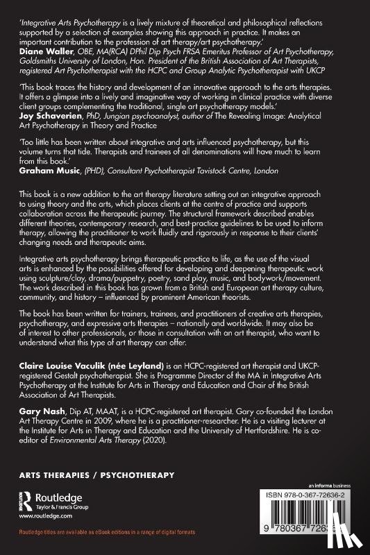  - Integrative Arts Psychotherapy