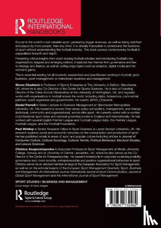  - Routledge Handbook of Football Business and Management