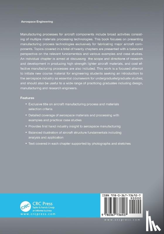 Saha, Pradip K. - Aerospace Manufacturing Processes