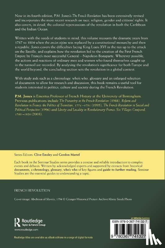Jones, P. M. (University of Birmingham - The French Revolution 1787-1804