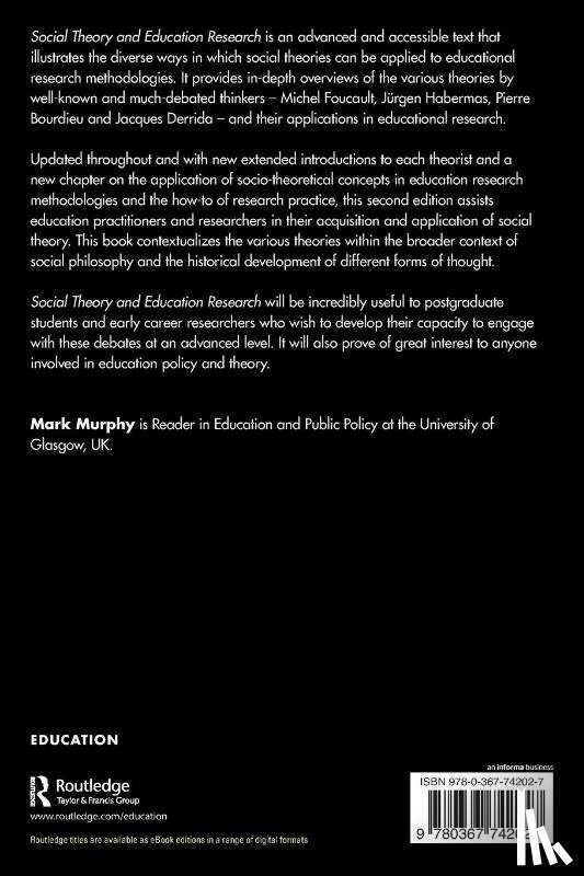  - Social Theory and Education Research