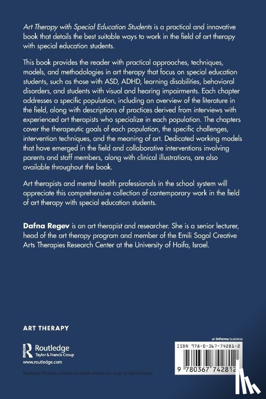 Regev, Dafna (University of Haifa - Art Therapy with Special Education Students
