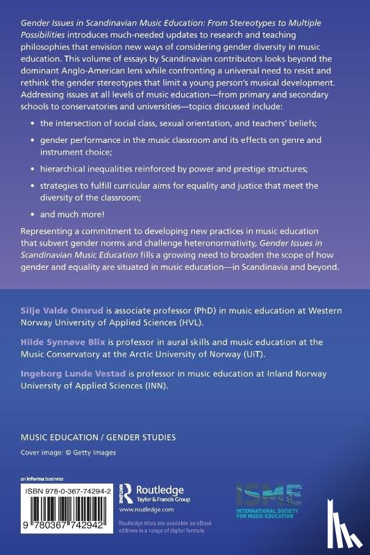  - Gender Issues in Scandinavian Music Education