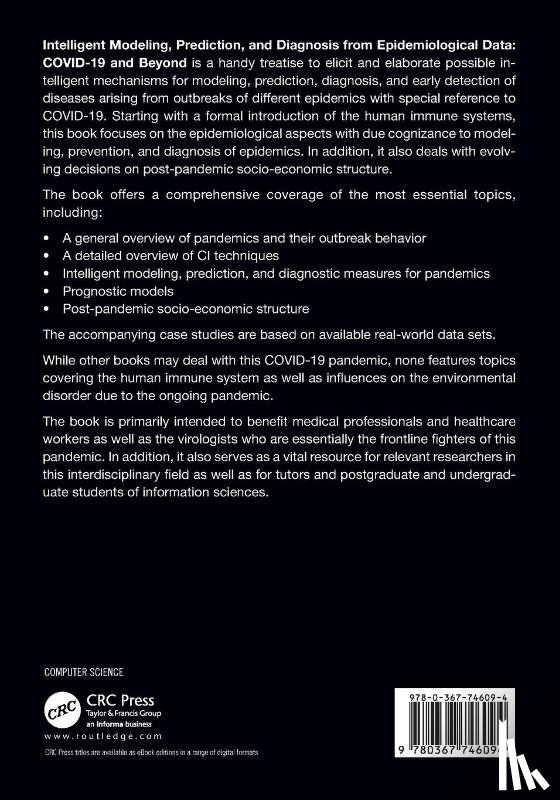  - Intelligent Modeling, Prediction, and Diagnosis from Epidemiological Data