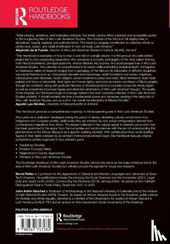  - Routledge Handbook of Afro-Latin American Studies