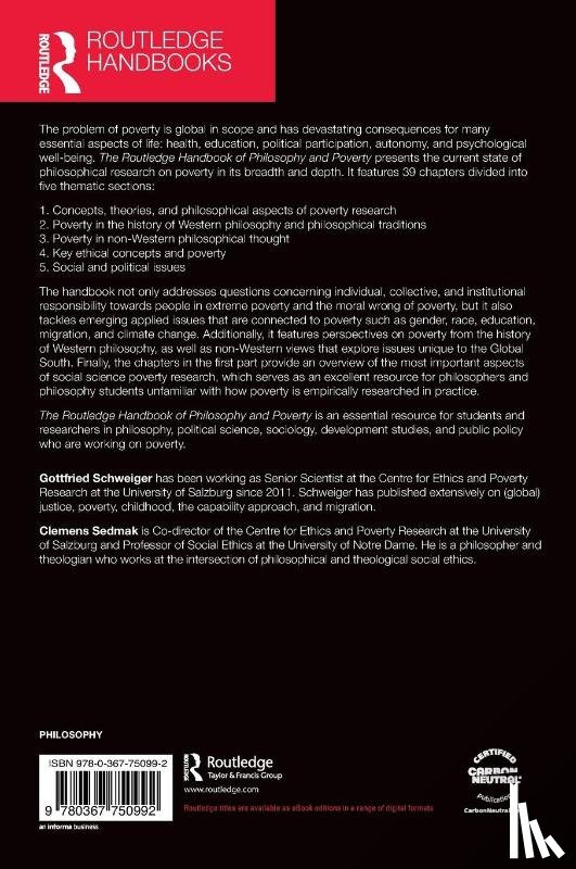  - The Routledge Handbook of Philosophy and Poverty