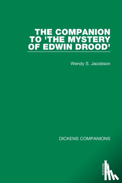 Jacobson, Wendy S. - The Companion to 'The Mystery of Edwin Drood'