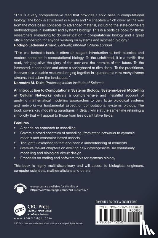 Raman, Karthik - An Introduction to Computational Systems Biology