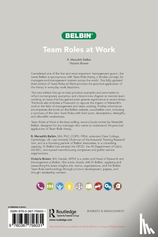 Belbin, R. Meredith, Brown, Victoria - Team Roles at Work