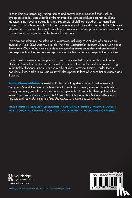Gomez-Munoz, Pablo (Faculty of Arts - Science Fiction Cinema in the Twenty-First Century