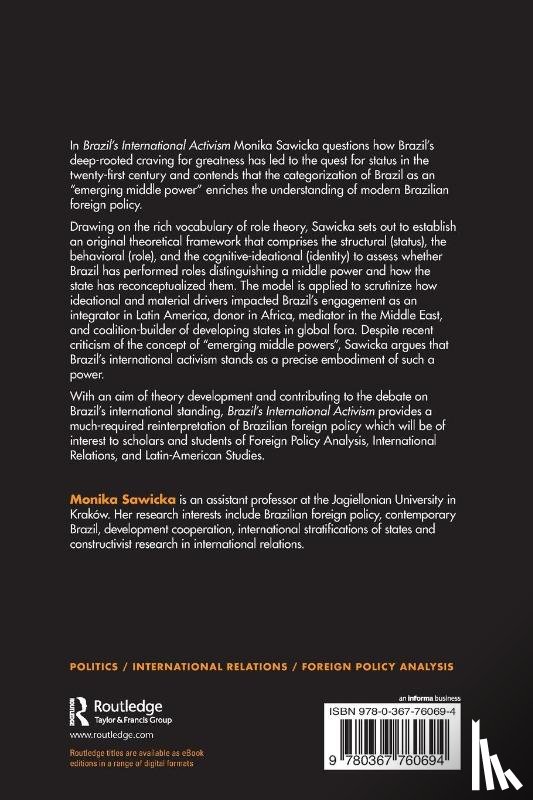 Sawicka, Monika - Brazil's International Activism