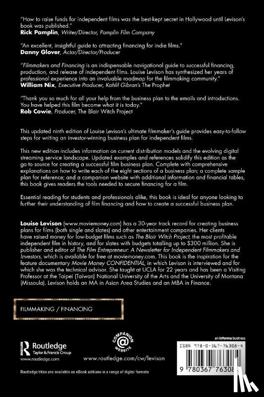 Levison, Louise (President - Filmmakers and Financing