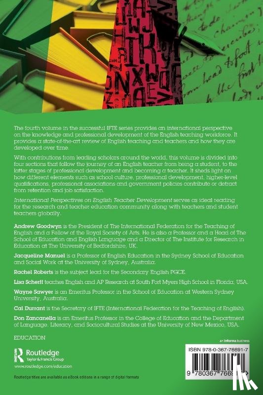  - International Perspectives on English Teacher Development