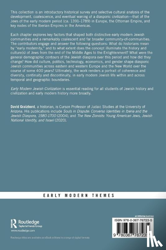  - Early Modern Jewish Civilization
