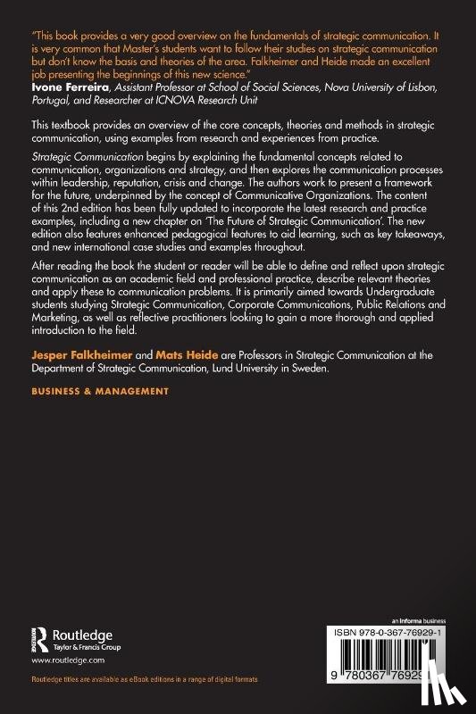 Falkheimer, Jesper (Lund University, Heide, Mats (Lund University - Strategic Communication