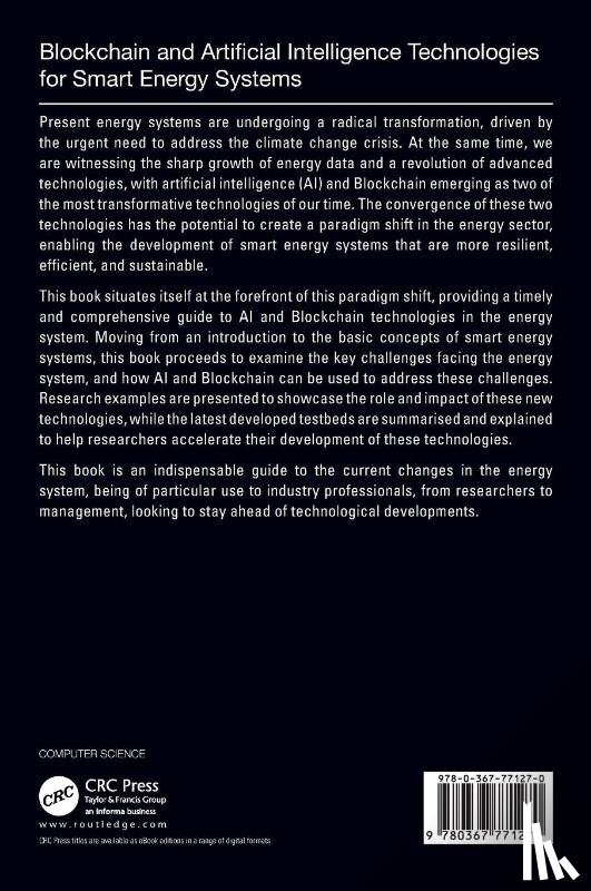 Sun, Hongjian, Hua, Weiqi (Cardiff University, You, Minglei (Durham University - Blockchain and Artificial Intelligence Technologies for Smart Energy Systems