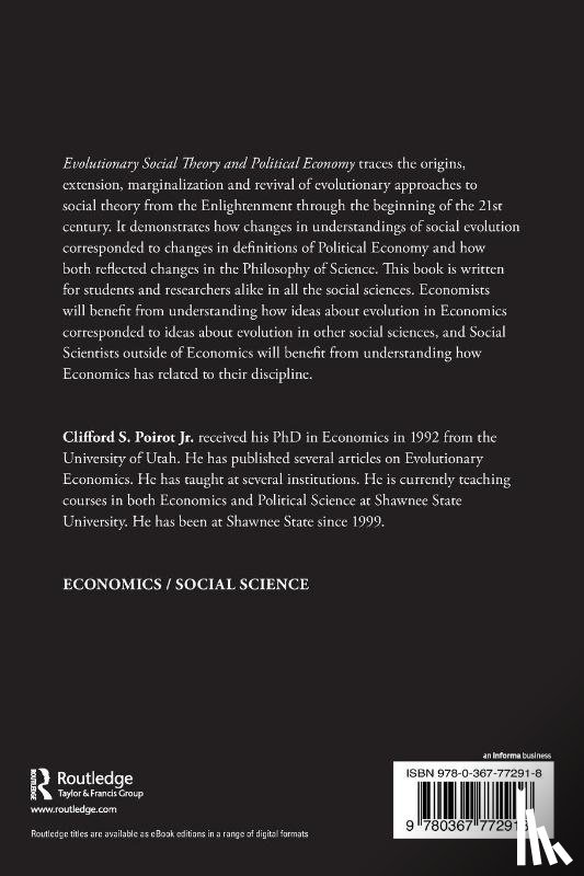 Poirot Jr., Clifford S. - Evolutionary Social Theory and Political Economy