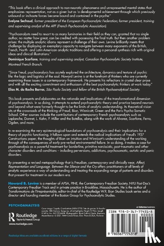 Levine, Howard B. - Affect, Representation and Language