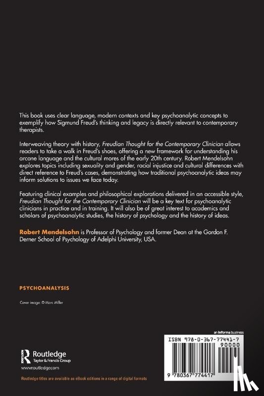 Mendelsohn, Robert - Freudian Thought for the Contemporary Clinician