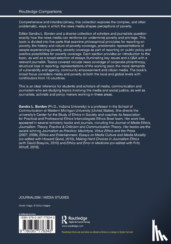  - The Routledge Companion to Media and Poverty