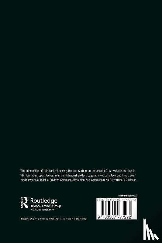  - Tourism and Travel during the Cold War