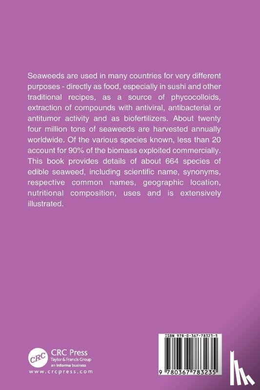 Pereira, Leonel - Edible Seaweeds of the World