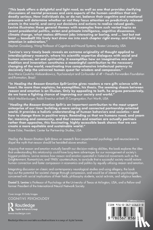 Levine, Daniel S. (University of Texas at Arlington - Healing the Reason-Emotion Split